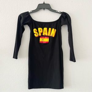 Prettylittlething ‘Spain’ Mini Dress Size US 0 (XS/XXS)